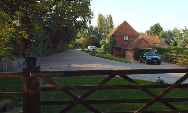 Gated driveway by Vincent Square