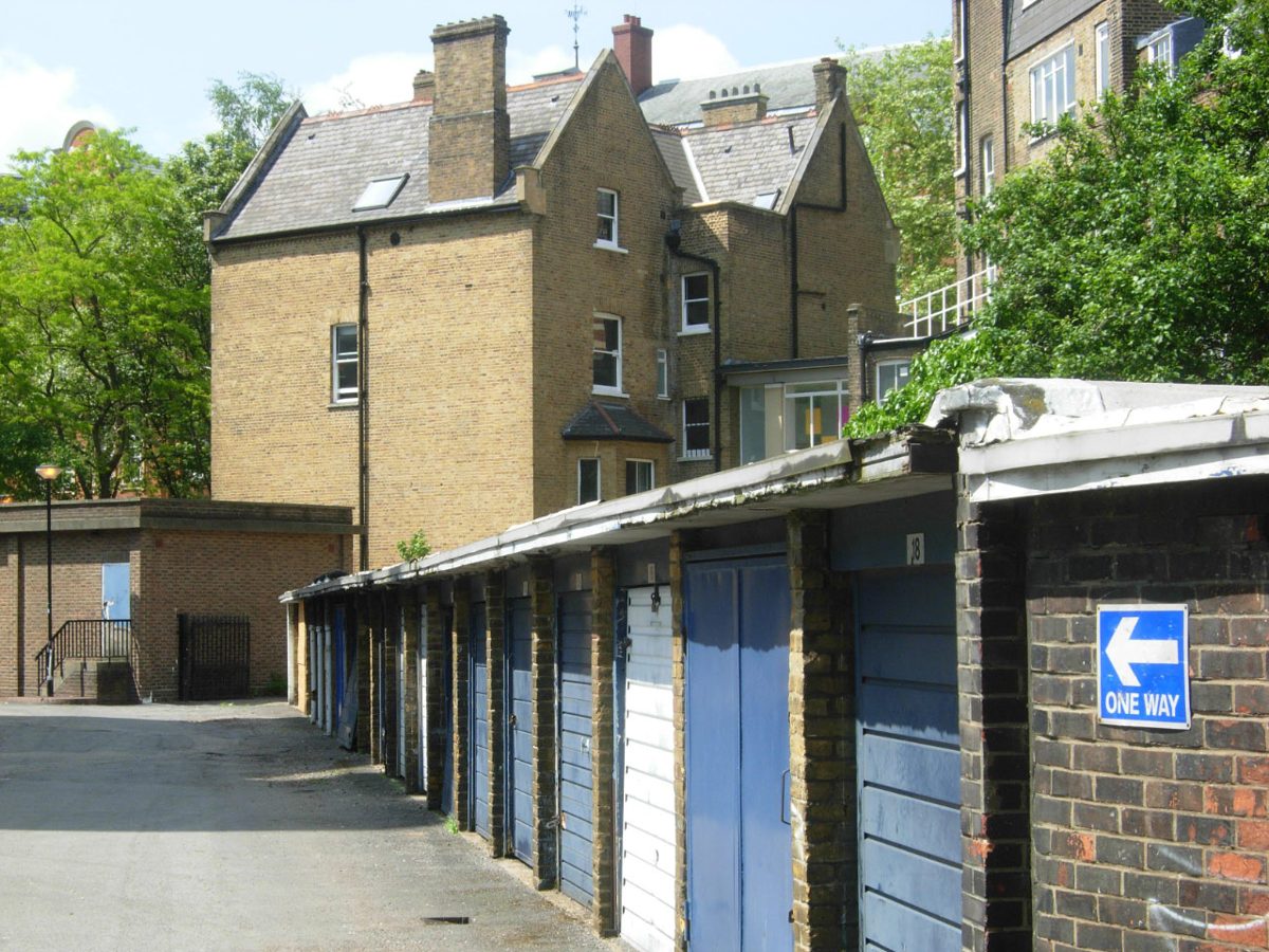 Lock-up garage off Marylebone High Street